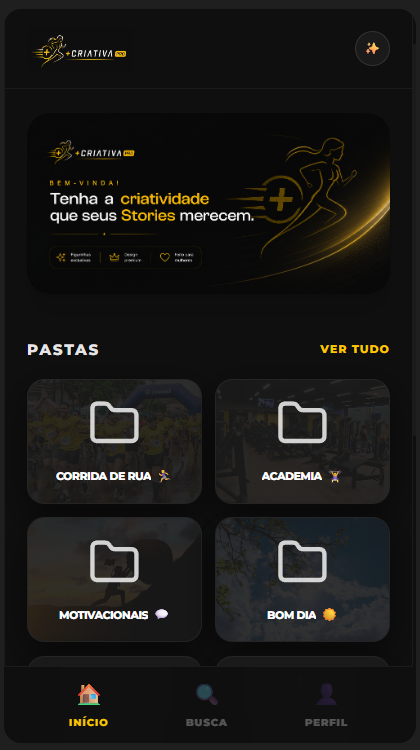 Veja o app por dentro